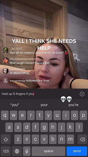 y’all i think she needs help or sum 💀 #fyp #awarness #foryoupage #share #viral #help
