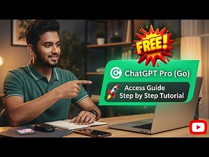 ChatGPT Pro (Go) Access Guide 🚀 Step by Step Tutorial