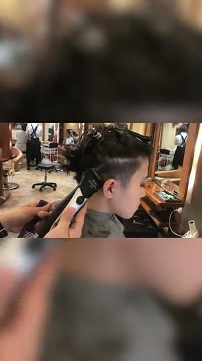 【ショート動画】1分刈り上げ女子 ツーブロックハンサムショート カッコいいショートカット #Shorts #ハンサムショート #ツーブロック
