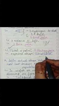 examples of vsepr theory #chemistry #jee #chemistry #fyp #education