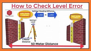 1.3K views · 57 reactions | This Video about Level Error Chakking Method of Level Error Check #levelerror #checklevel #levelling #landsurveying #autolevel #level2 | Surveying Engineering Design Information | Facebook