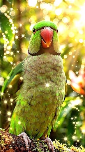 PARAKEET SINGING #birds #birdsong #nature #birdsounds