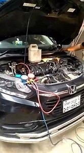 Honda VEZZEL... A.C Cooling Chamber Change (NEW) & A.C Master Servicing..so if u need A.C Service then calll me.(01794121021)(01648915005).. | Hybrid Repair Service & Car Solution