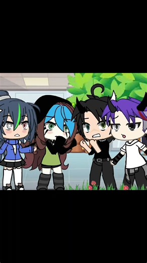 soulmate color 💚🩵 #gacha #gachalife #гача #гачалайф#гачамеме #gachatrend