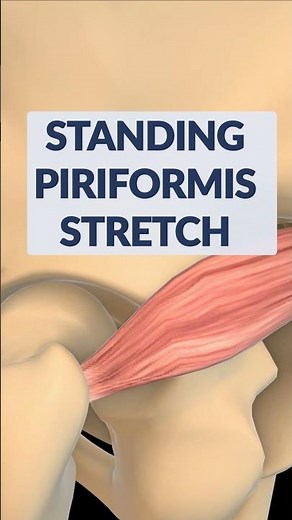 Standing Piriformis Stretch You Can Do Anywhere for Relief