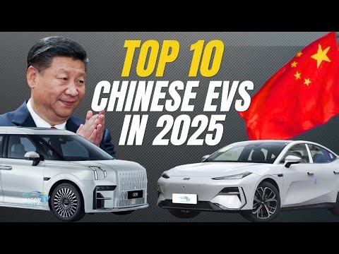 Top 10 Chinese Electric Vehicles that dominated 2025