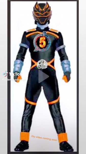 Power ranger black dragon ranger cosplay diy