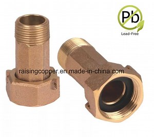 [Hot Item] Lead Free Brass Water Meter Coupling for Potable Water