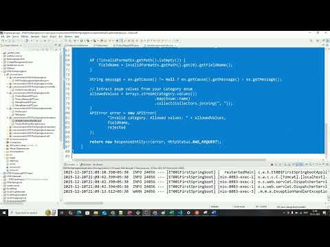 Springboot day 6(Validation & enum)