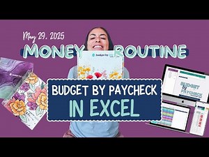 Money Routine | Budget By Paycheck In Excel