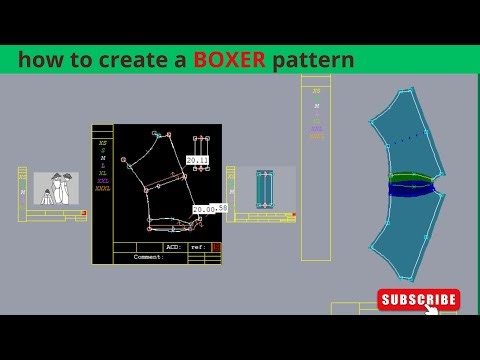 how to create a BOXER pattern