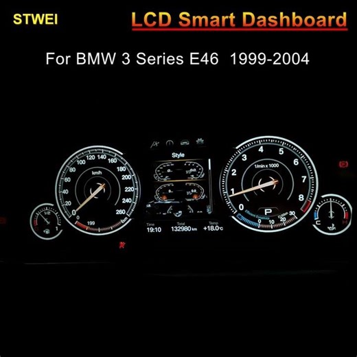 Cluster For BMW E46 1999-2004