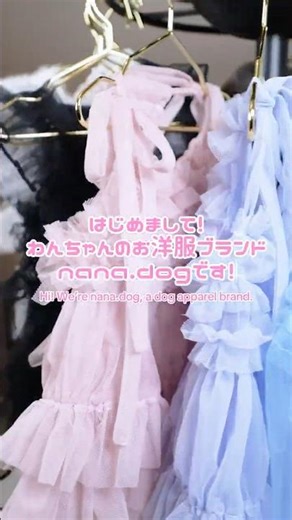 【はじめまして】可愛すぎる犬服ブランド始めました｜nana.dog