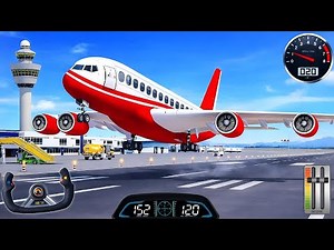 City Airport Emergency Landing 🚨 Passenger Transport Flight Simulator (Android Gameplay)