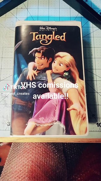 Custom VHS Tapes with Unique Covers Available