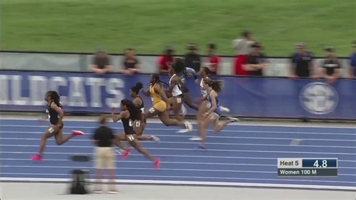 40K views · 454 reactions | The fastest 100 meter sprinters of Thursday's action  #NCAATF x  ESPN+ | NCAA Track & Field | Facebook