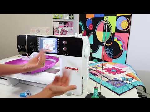 BERNINA 790 110 Why You Need to Use a Thread Stand