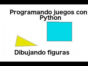 Programando juegos con Python Dibujando figuras