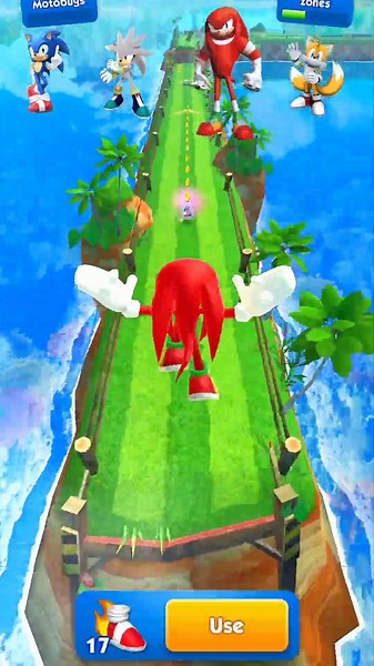 Sonic 🆚 Knuckles 🆚 Silver 🆚 Tails The Hedgehog Gameplay - Who Is Best?🤔#shorts