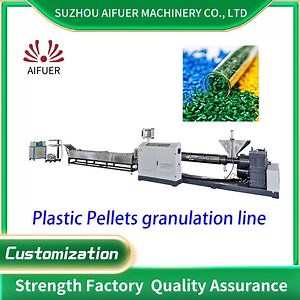 [Hot Item] Pet PP PE PVC Recycle Plastic Pellet Productionline/Granules Extruder Making Machine Plastic Granulation Machine PP PE Plastic Pelletizing Line