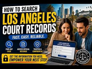 How to search Los Angeles court records