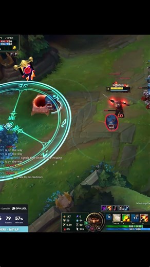 SolarBacca vs Zoe - Outplay - League of Legends #shorts