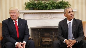 President Obama gives President-elect Donald J. Trump advice during their first White House meeting. | Business Insider