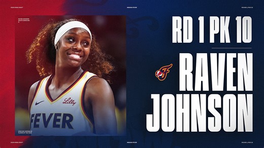 Indiana Fever Select Raven Johnson with 10th Overall Pick in 2026 WNBA Draft