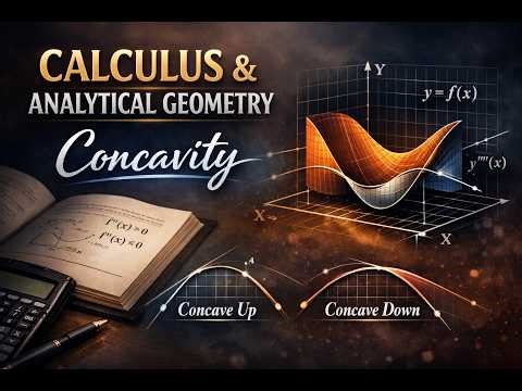 Concavity in Calculus | Concave Up & Down Explained