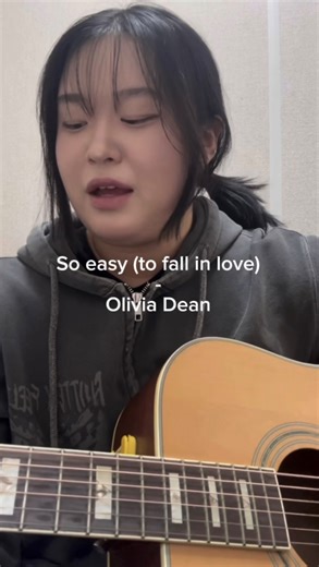 강은혜 on Instagram: "쏘이지투폴인러브 #oliviadean #soeasy #08 #cover #노래커버 @oliviadeano"