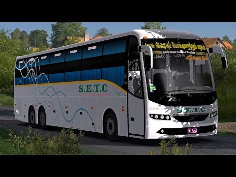 🔴 SETC Sleeper Bus | Top Speed Chase & Overtaking Multi-Axle VRL Volvo Sleeper | Tamil Nadu Buses