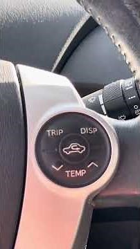 2010 - 2015 Toyota Prius — Oil Maintenance Light Reset