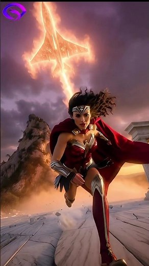 AI Generated Wonder Woman vs. Krakorath - The Epic Showdown