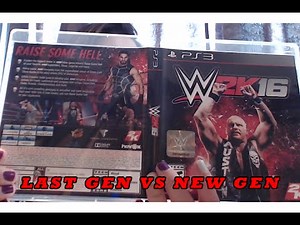WWE 2K16 PS3 Unboxing and Menu Walkthrough!!