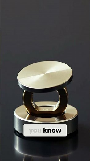 Magnetic Levitation: Building a Stable, Spinning Disc System #shorts