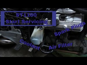 Honda ST1100A - Start Servicing - Part 2