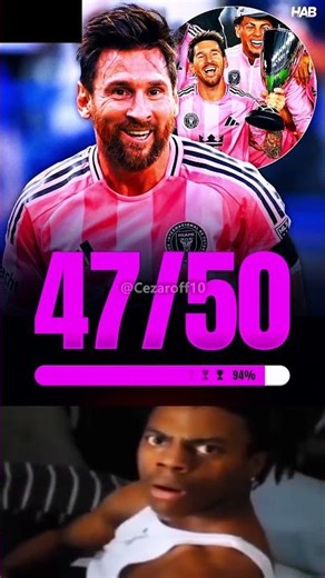 Messi has just won his 47th trophy of his career, he now only needs 3 more to hit the 50 trophies