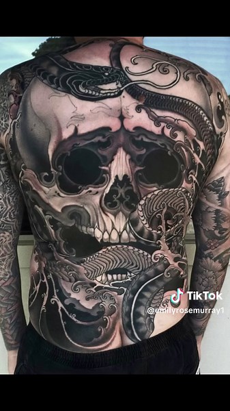 Emily Rose Murray Skull Tattoo Evolution