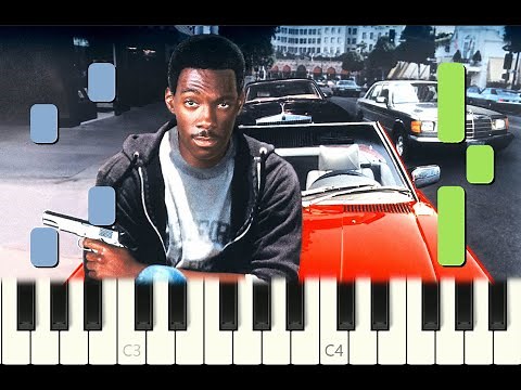 HARD piano tutorial "AXEL F." from "Beverly Hills Cop" movies, with free sheet music