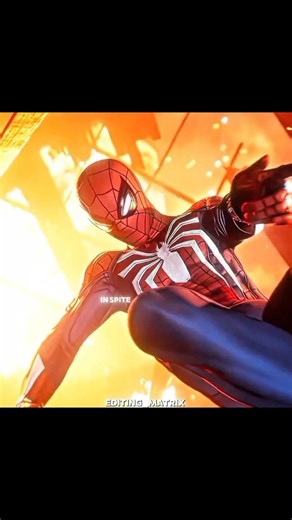 "Great power becomes great responsibility"-Editing_Matrix|spider man ps4 edit-Song:Let it happen