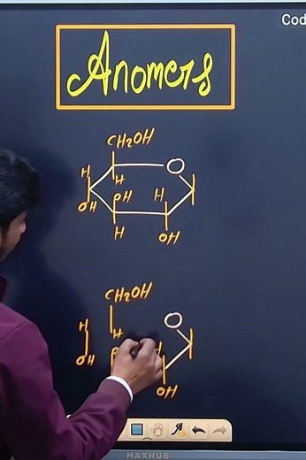 Anomers of glucose | Anomers of carbohydrates | anomers and epimers #chemistry #zchem