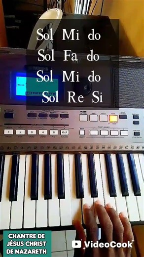 Comment jouer le seben 1-4-1-5 en 60 second #seben #short #piano #gospel #music