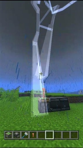 Minecraft lightning bolt