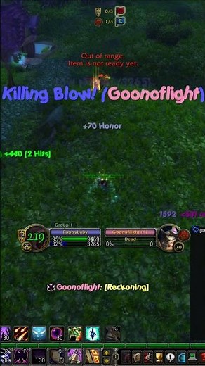WoW TBC Anniversary Classic Destruction Warlock DPS PVP