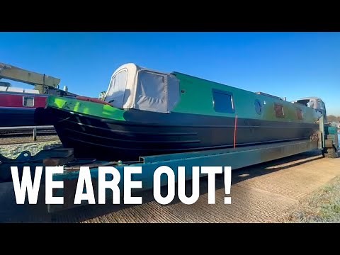 Why This Narrowboat is Being Lifted Out of the Water Ep 201