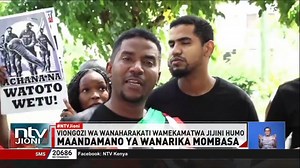 Maandamano Ya Wanarika Mombasa: Waandamanaji 13 wamekamatwa jijini Mombasa kufuatia maandamano ya kupinga utekaji nyara wa vijana wanaopinga uongozi wa serikali. #NTVJioni | NTV Kenya
