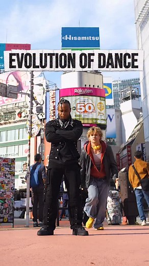 Evolution of Dance across the World 🌏🇯🇵 #reels #daily #2025 | Vik White