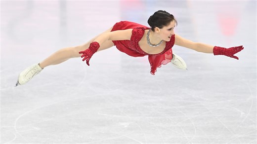 Levito sparkles in clean short program at worlds