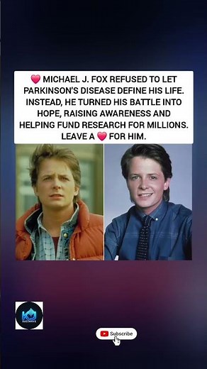 Michael J. Fox Turned Parkinson’s Battle Into Hope for Millions ❤️ #UnbreakableSpirit