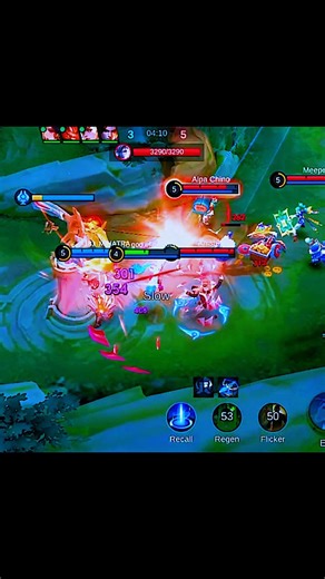 Layla Got killed 😰|| #mlbbshorts #mlbb #layla